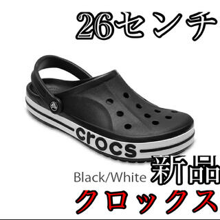 クロックス(crocs)のクロックス crocs メンズサンダル　バヤバンド　ブラック　26センチ(サンダル)