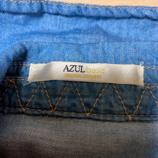 AZZURE(アズール)のAZUL デニムシャツ レディースのトップス(シャツ/ブラウス(長袖/七分))の商品写真