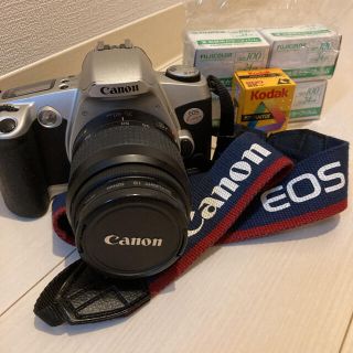 キヤノン(Canon)のCanon EOS KISS ＋ レンズ2本付き フィルム(フィルムカメラ)