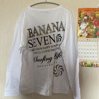 バナナセブン(877*7(BANANA SEVEN))のバナナセブン＊長袖Tシャツ(Tシャツ/カットソー(七分/長袖))