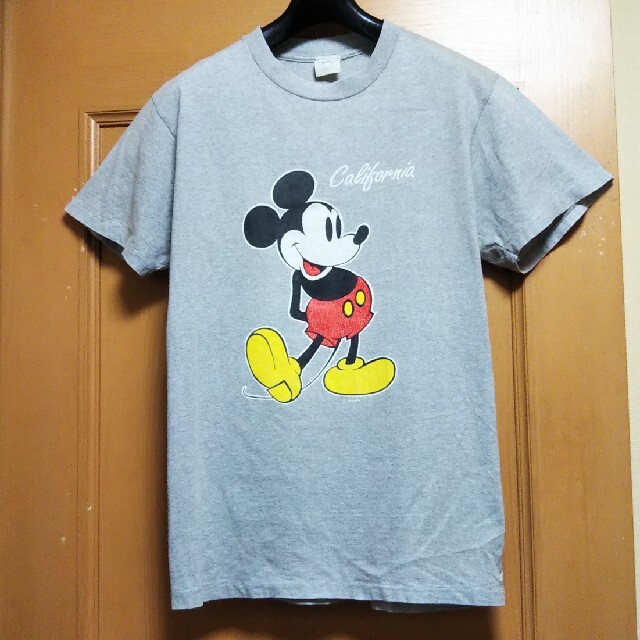 Disney(ディズニー)のビンテージ 90s ミッキーマウス USA製 Tシャツ ディズニー  メンズのトップス(Tシャツ/カットソー(半袖/袖なし))の商品写真