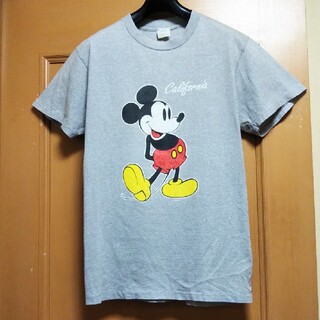 ディズニー(Disney)のビンテージ 90s ミッキーマウス USA製 Tシャツ ディズニー (Tシャツ/カットソー(半袖/袖なし))