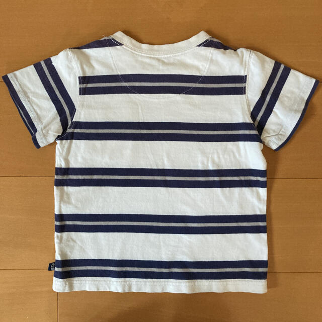 babyGAP(ベビーギャップ)のボーダーTシャツ　BABY GAP サイズ:95 キッズ/ベビー/マタニティのキッズ服男の子用(90cm~)(Tシャツ/カットソー)の商品写真