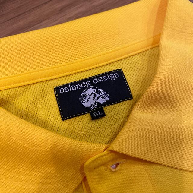 balanceweardesign(バランスウェアデザイン)のBALANCE DESIGN ゴルフポロシャツ5Lサイズ メンズのトップス(ポロシャツ)の商品写真