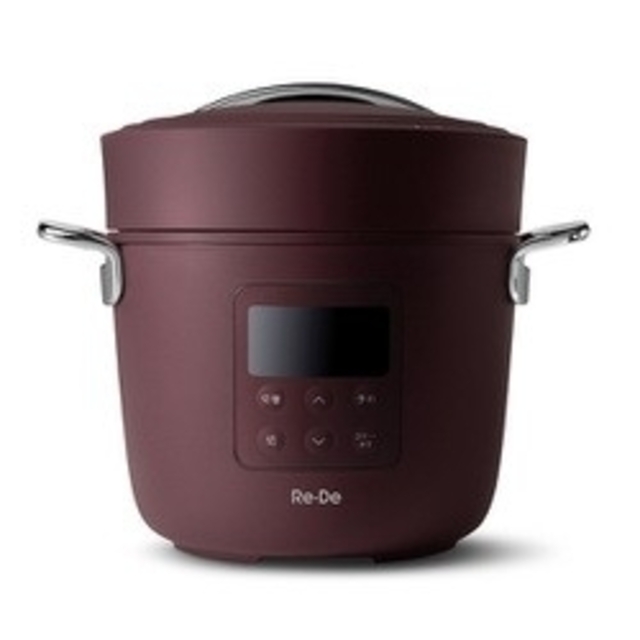 【新品未使用】Re-De Pot リデポット電気圧力鍋　2L