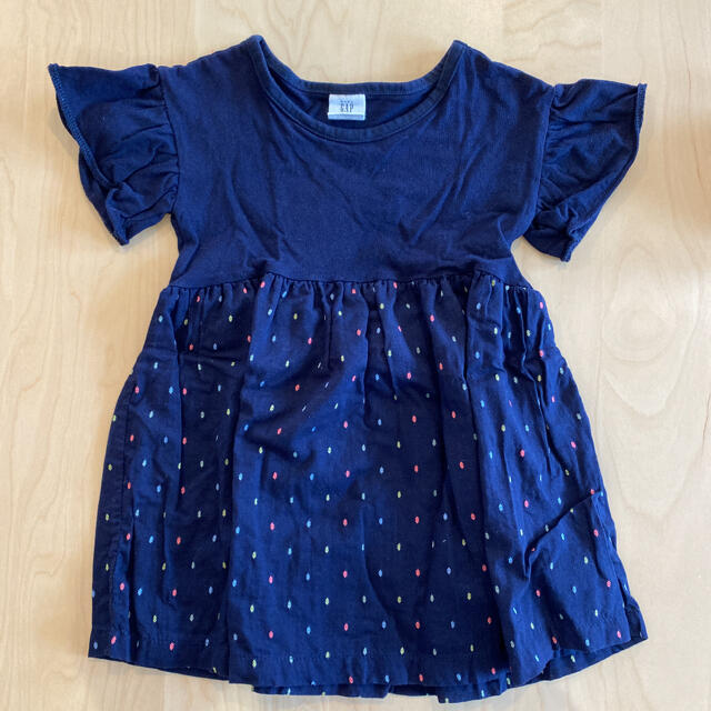 babyGAP(ベビーギャップ)の美品 babygap ワンピース チュニック 90 女の子 キッズ/ベビー/マタニティのキッズ服女の子用(90cm~)(ワンピース)の商品写真