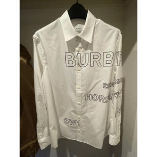 バーバリー(BURBERRY)の【新品タグ付き】BURBERRYホースフェリープリントシャツ(シャツ)