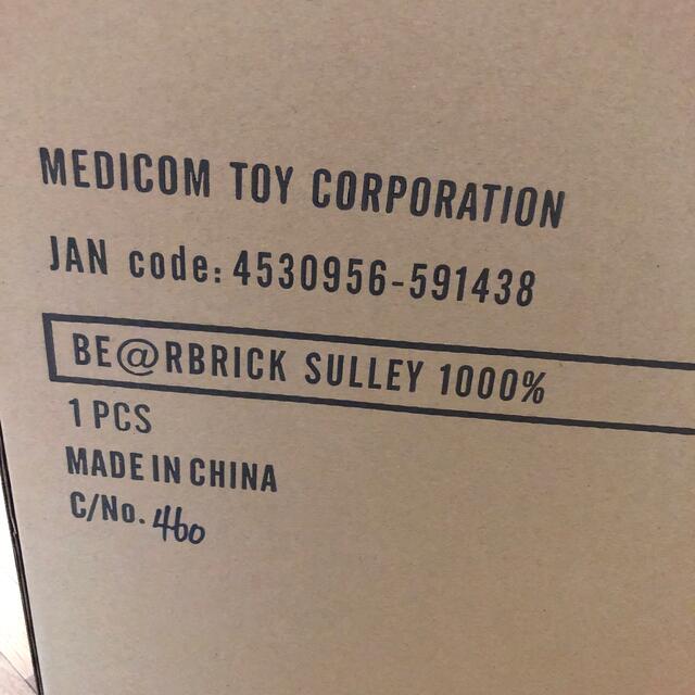 新品未開封品 BE@RBRICK SULLEY 1000％