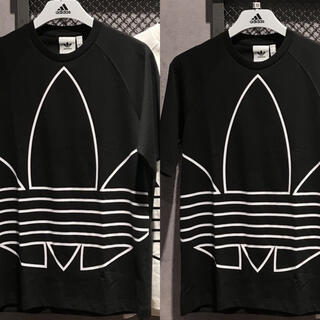 アディダス(adidas)のアディダス オリジナルス ビックロゴ Tシャツ 2枚セット ペア(Tシャツ/カットソー(半袖/袖なし))