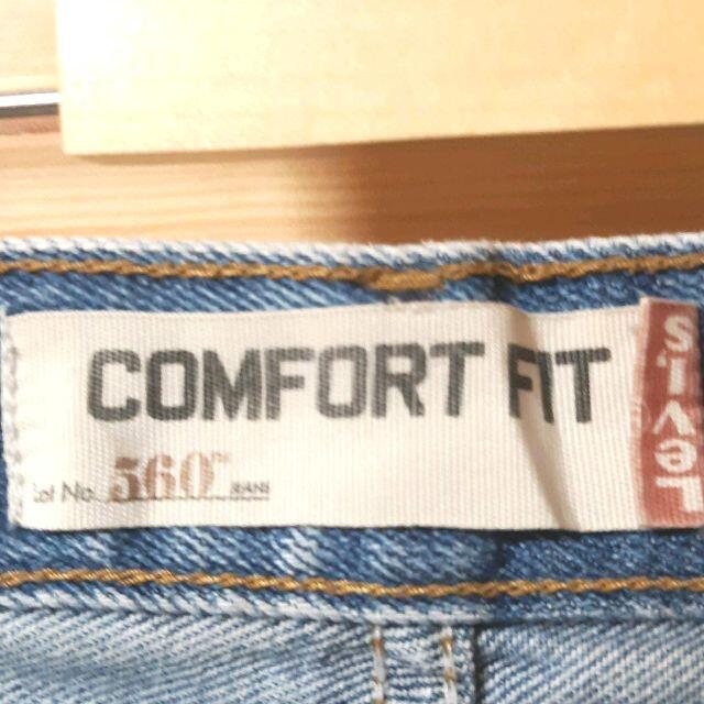 Levi's(リーバイス)のリーバイスLevi's560COMFORT FITワイドデニムバギーW34L34 メンズのパンツ(デニム/ジーンズ)の商品写真