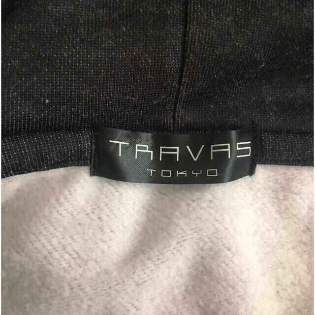 TRAVAS TOKYO  クマ フーディー（BLACK×PINK） メンズのトップス(パーカー)の商品写真