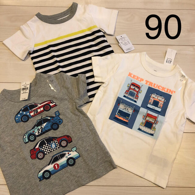 babyGAP(ベビーギャップ)のTシャツ　baby GAP 西松屋 キッズ/ベビー/マタニティのキッズ服男の子用(90cm~)(Tシャツ/カットソー)の商品写真