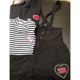 ジェニィ(JENNI)のジェニィ　スカート&ロングTシャツ2枚セット(スカート)