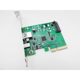 TYPE-C USB3.1増設用 PCI Express 拡張カード(PCパーツ)