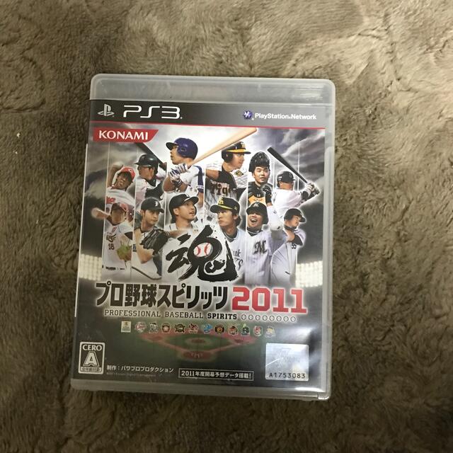 プロ野球スピリッツ 2011 PS3ゲームソフトゲーム機本体