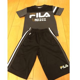 フィラ(FILA)のFILA半袖ハーフパンツ上下セット　140cm(ウェア)