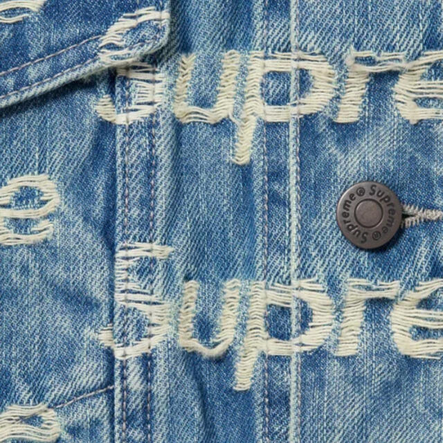 いします Supreme - Frayed Logos Denim Trucker Jacketの通販 by むー