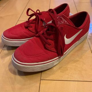 ナイキ(NIKE)のZoom Stefan Janoski Canvas RM Red Shoes(スニーカー)