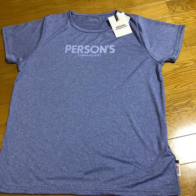 PERSON'S(パーソンズ)のpersonsパーソンズPSテンジクロゴTシャツLL ラベンダー　ヨガ　エアロに スポーツ/アウトドアのトレーニング/エクササイズ(ヨガ)の商品写真