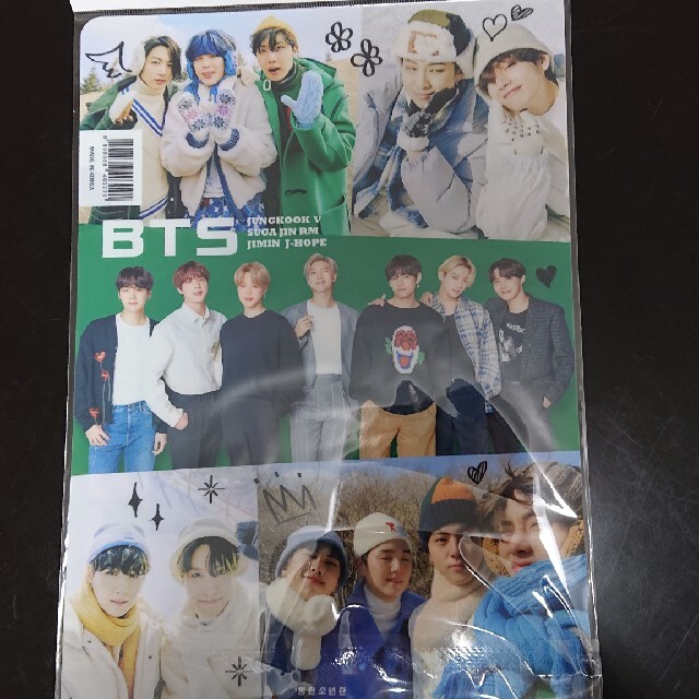 BTS  クリアファイル エンタメ/ホビーのタレントグッズ(アイドルグッズ)の商品写真