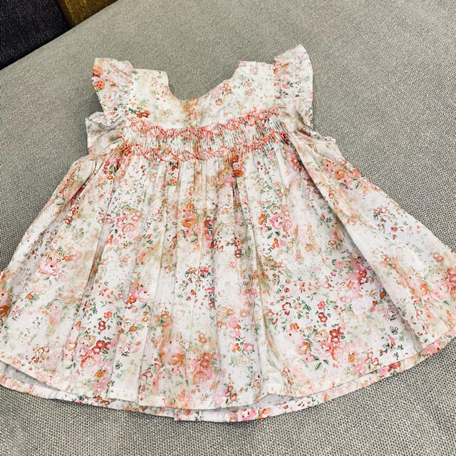 Bonpoint(ボンポワン)のbonpoint リバティ ブラウス アンブリア 18M キッズ/ベビー/マタニティのベビー服(~85cm)(シャツ/カットソー)の商品写真