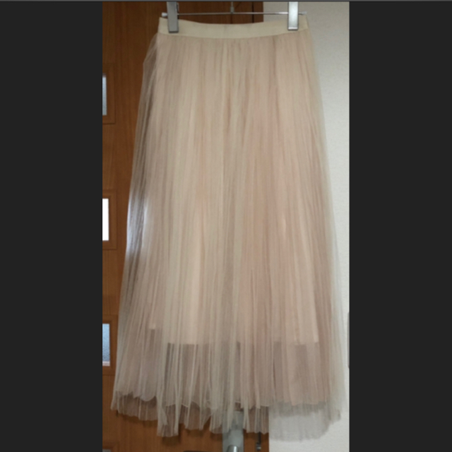 ANAYI(アナイ)のRU様専用　アナイ⭐︎ドットチュールプリーツスカート⭐︎36 レディースのスカート(ロングスカート)の商品写真
