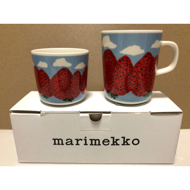 marimekko マリメッコ マンシッカヴォレット ラテマグ&マグカップセット