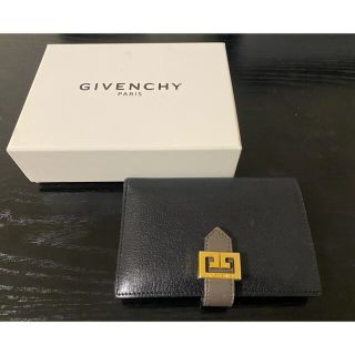 ジバンシィ(GIVENCHY)の【ラクマ特別値下げ】GIVENCHY GV3レザー 二つ折り財布(財布)