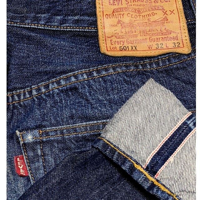 Levi's(リーバイス)の濃紺★Levi's LVC★リーバイス501XX★W32 メンズのパンツ(デニム/ジーンズ)の商品写真