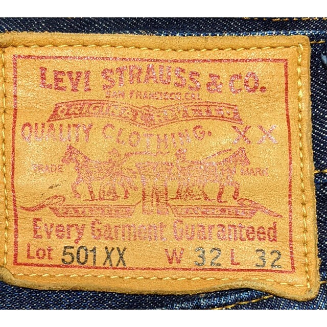 Levi's(リーバイス)の濃紺★Levi's LVC★リーバイス501XX★W32 メンズのパンツ(デニム/ジーンズ)の商品写真