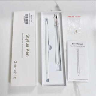 iPad ペンシル タッチペン 極細 スタイラスペン ペン先1.0mm(その他)