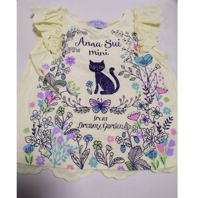 ANNA SUI mini(アナスイミニ)のANNASUI mini ノースリーブシャツ キッズ/ベビー/マタニティのキッズ服女の子用(90cm~)(Tシャツ/カットソー)の商品写真