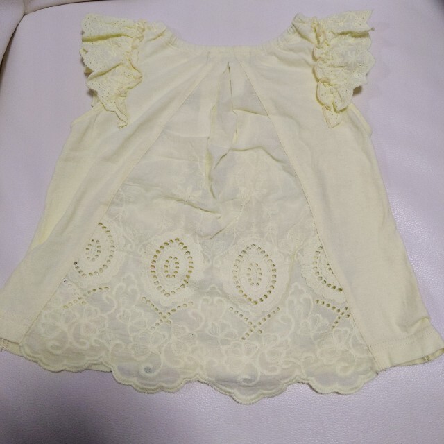 ANNA SUI mini(アナスイミニ)のANNASUI mini ノースリーブシャツ キッズ/ベビー/マタニティのキッズ服女の子用(90cm~)(Tシャツ/カットソー)の商品写真