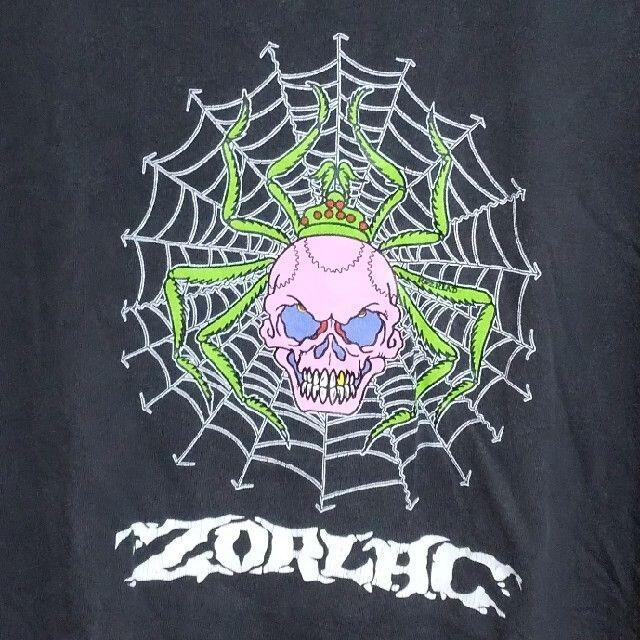 ZORLAC スパイダーTシャツ  ゾーラック Pushead パスヘッド