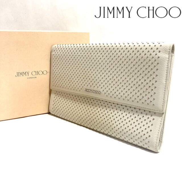 JIMMY CHOO(ジミーチュウ)の【正規品】美品✨Jimmy Choo/クラッチ/ジミーチュウ レディースのバッグ(クラッチバッグ)の商品写真