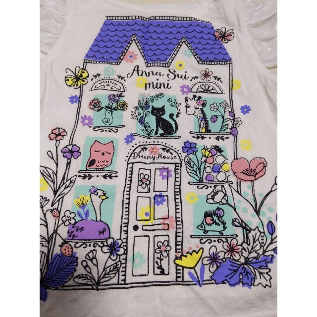 ANNA SUI mini(アナスイミニ)のANNASUI mini シャツ キッズ/ベビー/マタニティのキッズ服女の子用(90cm~)(Tシャツ/カットソー)の商品写真