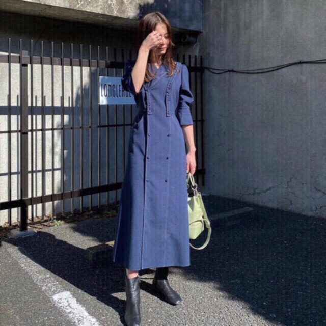 Ameri アメリヴィンテージ tailor suspender dress