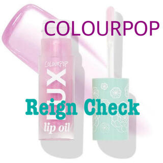 カラーポップ(colourpop)の新品　COLOURPOP lux リップオイル　Reign Check(リップグロス)