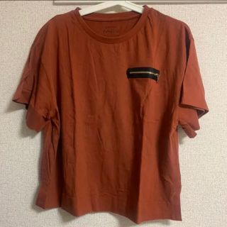 ページボーイ(PAGEBOY)の【PAGEBOY】ジップポケットTシャツ(Tシャツ(半袖/袖なし))