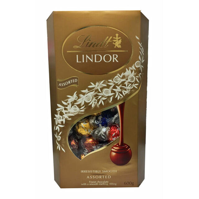 Lindt(リンツ)のコストコ チョコレート Lindt LINDOR アソート600g 食品/飲料/酒の食品(菓子/デザート)の商品写真