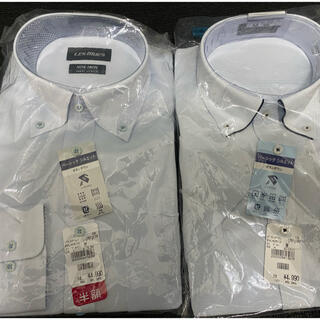 アオキ(AOKI)のノンアイロンシャツ2着(内訳半袖1、長袖1)(シャツ)