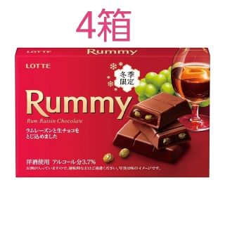 ロッテ　ラミーチョコレート4箱(菓子/デザート)