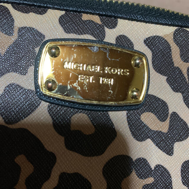 Michael Kors(マイケルコース)の長財布　マイケルコース　レオパード柄　長財布 レディースのファッション小物(財布)の商品写真