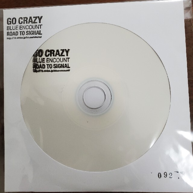 BLUE ENCOUNT GO CRAZY　会場限定CD　インディーズ廃盤　レア