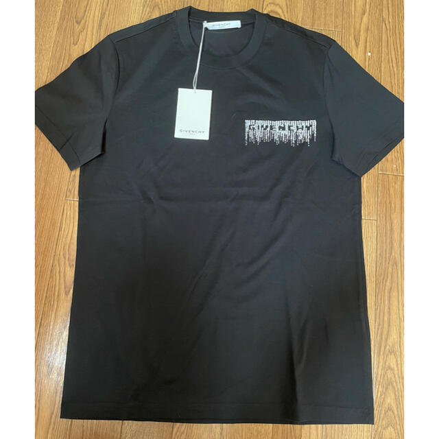 新品 本物 正規品 GIVENCHY ジバンシー メンズ Tシャツ ロゴ 黒