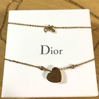 ディオール(Dior)の専用　Dior ハート型　ネックレス(ネックレス)