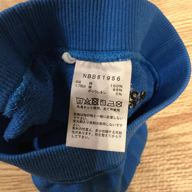 THE NORTH FACE(ザノースフェイス)のTHE NORTH FACE ノースフェイス 70 スウェットロゴパンツ ベビー キッズ/ベビー/マタニティのベビー服(~85cm)(パンツ)の商品写真