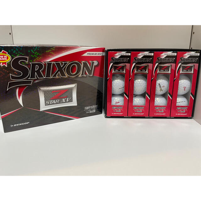 Srixon(スリクソン)のSRIXON ゴルフボール ネーム入り　※9箱在庫あり チケットのスポーツ(ゴルフ)の商品写真