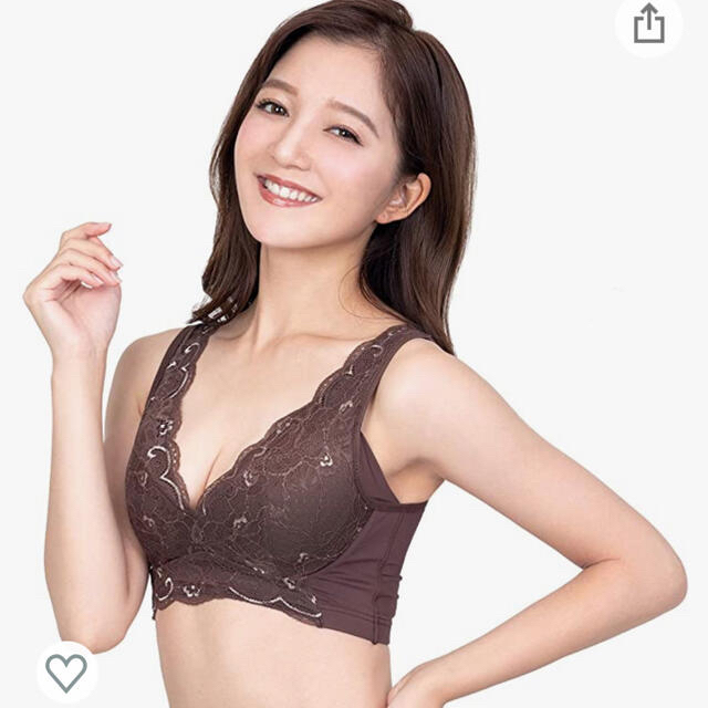 新品　ルーナナチュラルアップナイトブラ  育乳　バストケア　Sサイズ　グレー