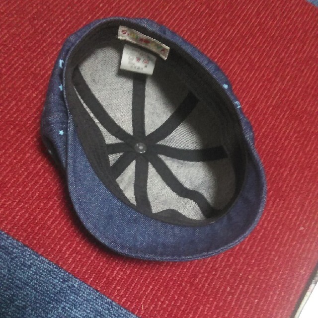 デニム帽子 レディースの帽子(ハンチング/ベレー帽)の商品写真